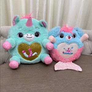 Rainbowcorns Cute Lucky Unicorn and Mermaidcorn Plush Toy